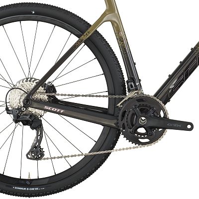 Превью Гревел Велосипед SCOTT Addict Gravel 40 (2026) Kaki Green/Carbon Black